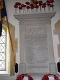 Parish Church War Memorial , East Hoathly